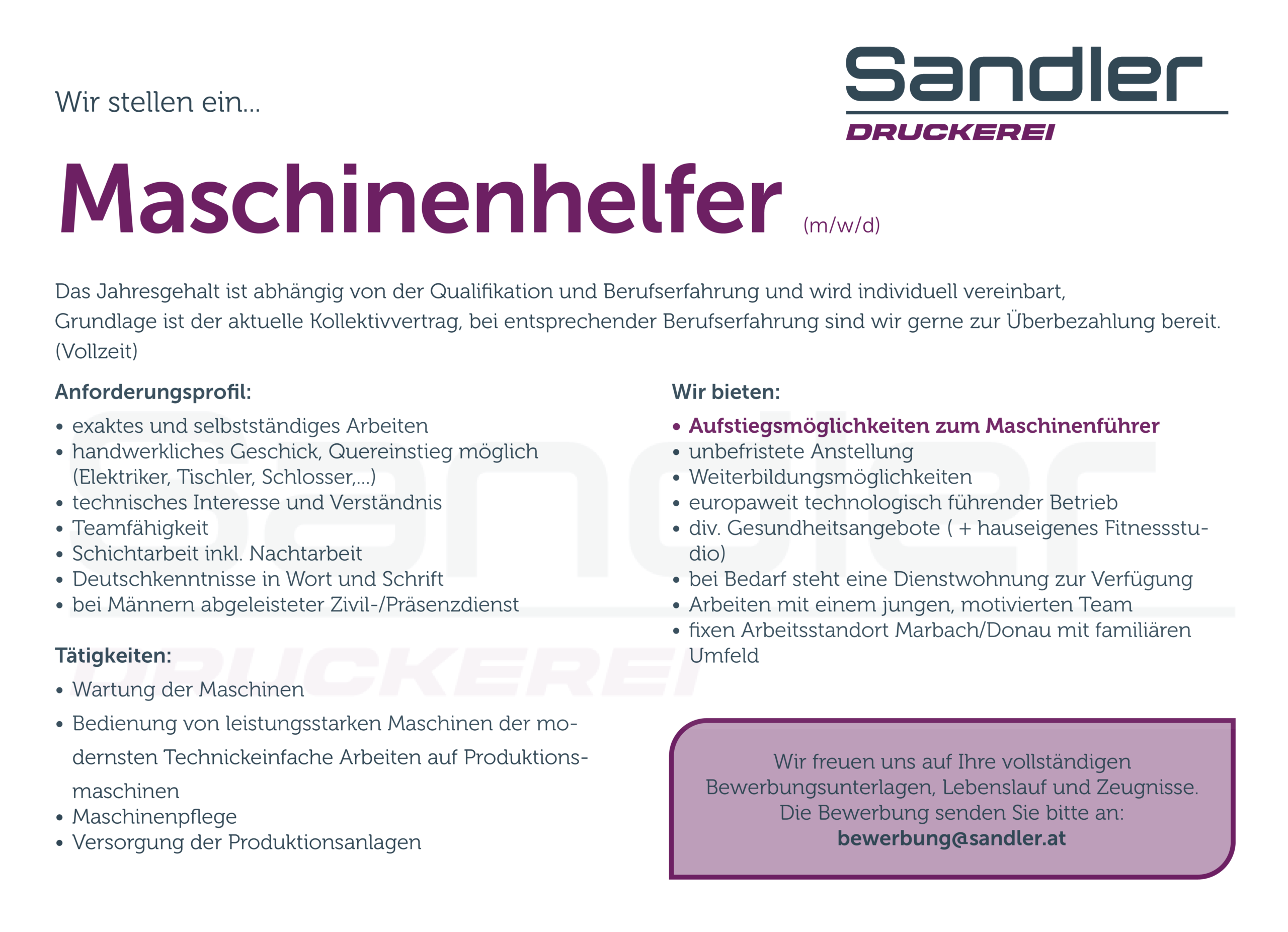 Maschinenhelfer